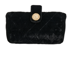 Vintage Purse Pouch, Velvet, Black, 14319482 (2010-2011), AC/DB, 3*
